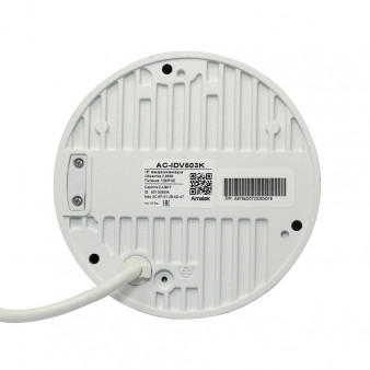 AC-IDV503K Amatek Купольная антивандальная IP камера, 2.8мм, 5Мп, ИК+LED, PoE, microSD
