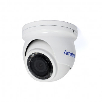 AC-IDV402EX (2.8) Amatek Купольная антивандальная IP камера, 2.8мм, 4Мп, ИК, PoE
