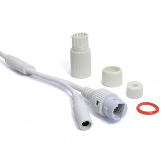 AC-IS802MFSX (2.8) Amatek Уличная цилиндрическая IP камера, 2.8мм, 8Мп, ИК+LED, PoE, микрофон