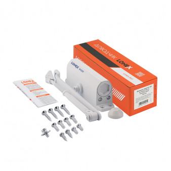 LONEX 330 НОРА-М (белый) Доводчик морозостойкий до 120кг