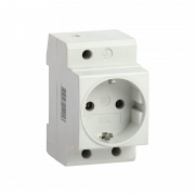 Розетка на DIN-рейку с заземлением контактов РАр 10-3-ОП IEK MRD10-16