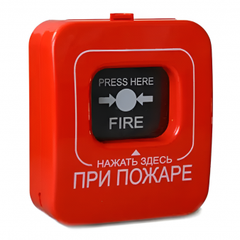 ИПР-Кск (ИОПР513/101-1) (без крышки) "При пожаре" Фактор Спецэлектроника Извещатель пожарный ручной