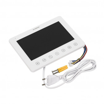 AT-VD751C/M WH AccordTec Монитор цветного домофона, 7", TFT