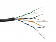 Кабель UTP4 cat.5е NETKO Optima Gold (69885) одножильный, 305м, Cu, проходит Fluke тест, черный