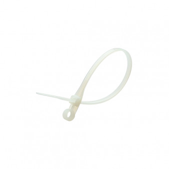 Хомут под винт 300х4.8 мм Harter, нейлоновый, белая (100 шт.) (MHT-300-S-YT)