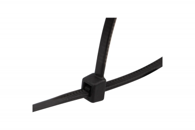 Хомут-стяжка кабельная 150x2.5мм Rexant, нейлоновая, черная (100 шт.) (07-0151)