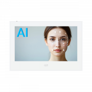 CTV-M4704 AI белый Монитор цветного видеодомофона, распознавание лиц, детекция человека