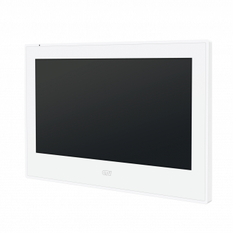 CTV-M4704 AI белый Монитор цветного видеодомофона, распознавание лиц, детекция человека