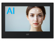 CTV-M4704 AI черный Монитор цветного видеодомофона, распознавание лиц, детекция человека