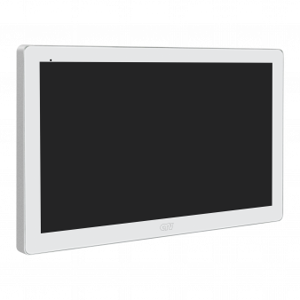 CTV-M4108 AI белый Монитор цветного видеодомофона 10", распознавание лиц, детекция человека