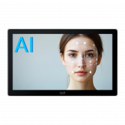 CTV-M4108 AI черный Монитор цветного видеодомофона 10", распознавание лиц, детекция человека