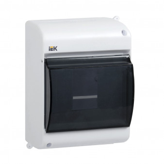 MKP42-N-04-30-12 IEK KREPTA 3, Корпус пластиковый, КМПн 2/4, IP30, белый