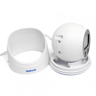 AC-IDV403ZA (7010685) Amatek Купольная антивандальная IP камера, 2.7-13.5мм, 4Мп, ИК, PoE, микрофон