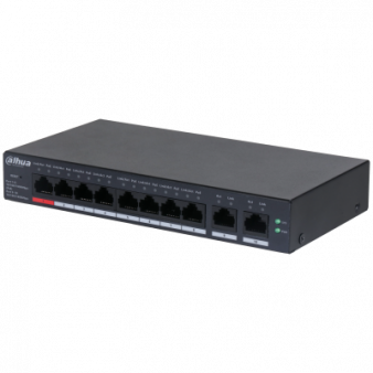 DH-CS4010-8ET2GT-110 Dahua 8-портовый гигабитный PoE коммутатор
