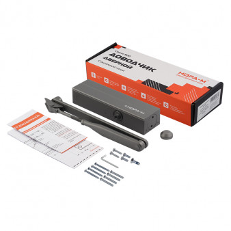 830 BC НОРА-М (графит) Доводчик морозостойкий до 150кг