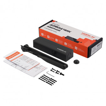 830 BC НОРА-М (черный) Доводчик морозостойкий до 150кг