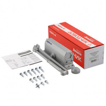 НОРА-М 450 ISPARUS (серый) Доводчик морозостойкий до 170кг