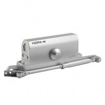 НОРА-М 450 ISPARUS (серебро) Доводчик морозостойкий до 170кг