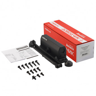 НОРА-М 450 ISPARUS (черный) Доводчик морозостойкий до 170кг