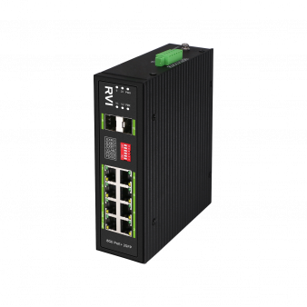RVi-1NSI8GP-2S Сетевой PoE коммутатор на 8 портов