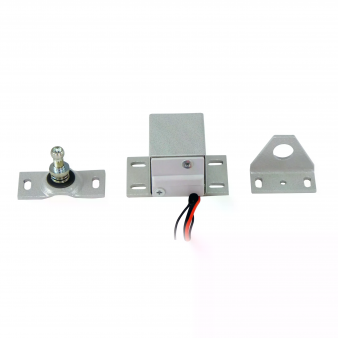 Promix-SM102.01 silver Накладной универсальный миниатюрный электромеханический замок