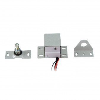 Promix-SM102.10 silver Накладной универсальный миниатюрный электромеханический замок