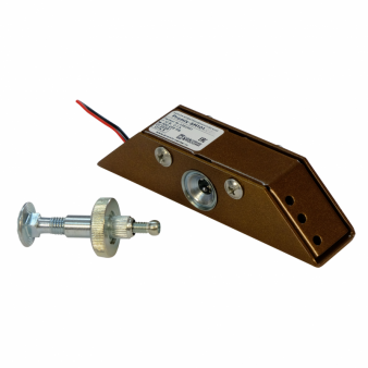 Promix-SM101.01.3 brown Замок электромеханический угловой малогабаритный