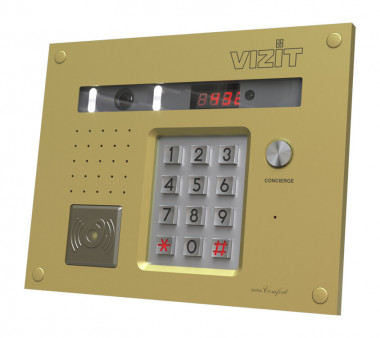 БВД-432FCBE2 VIZIT Блок вызова для совместной работы с БУД-420х,-430х, -485х