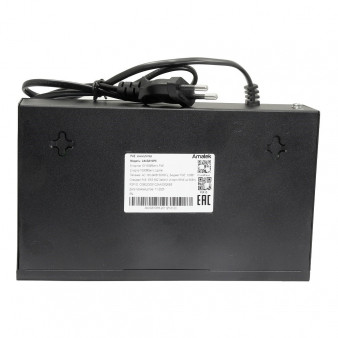 AN-SW10P8 Amatek Сетевой коммутатор 10-портовый 100/1000 Мбит/с, HiPoE, 120Вт