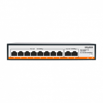 SVB-608PC Satvision 8-ми портовый PoE-коммутатор