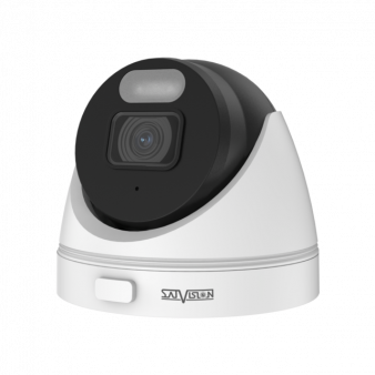 SVI-D223AP SL Satvision Купольная уличная IP-камера, 2.8мм, 2Мп, ИК, микрофон