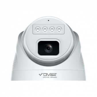DVI-D239A Divisat Купольная внутренняя IP-камера, 2.8мм, 3Mп, ИК, PoE