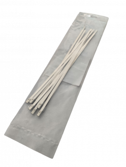 Стальной хомут REXANT (07-0258-10), 250x4,6 мм, упаковка 10 шт.