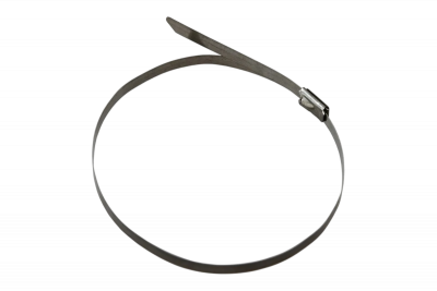 Стальной хомут REXANT (07-0258-10), 250x4,6 мм, упаковка 10 шт.