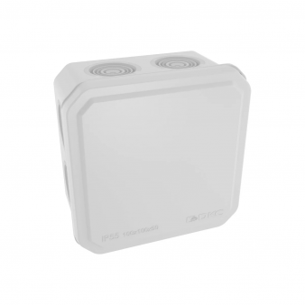 Ответвительная коробка DKC, 8+2 кабельных вводов, D25/20мм, IP55, 100х100х50мм (53800)