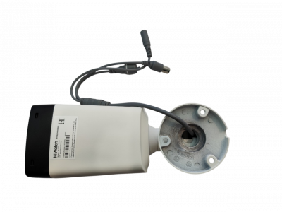 DS-T520A (2.8mm) HiWatch Уличная цилиндрическая HD-TVI видеокамера, объектив 2.8мм, 5Мп, ИК, микрофон, microSD