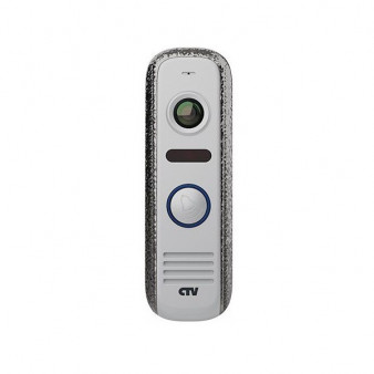 CTV-D4000S антик-серебро CTV Вызывная панель Full HD разрешения формата AHD для видеодомофонов с углом обзора 150°
