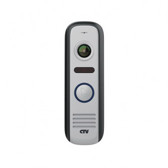 CTV-D4000S серебристый CTV Вызывная панель Full HD разрешения формата AHD для видеодомофонов с углом обзора 150°