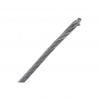 Трос DIN 3055-3 Крепдил, 3 мм, стальной, покрытие цинк, 200 м