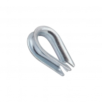 Коуш 4 мм, оцинкованная сталь, DIN 6899