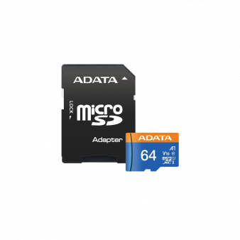 AUSDX64GUICL10-RA1 ADATA Premier microSDXC Карта памяти, 64 ГБ