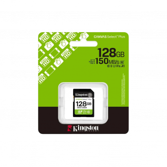 SDCS2/128GB Kingston Canvas Select Plus microSDXC Карта памяти, 128 ГБ