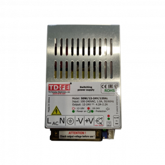 50W/12-24V /120AL FARADAY БП в металлическом корпусе с регулируемым выходным током 12-24V