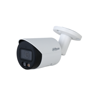 DH-IPC-HFW2249SP- S-IL-0360B Dahua Уличная цилиндрическая IP камера, 3.6мм, LED+ИК, 2Мп, PoE, микрофон
