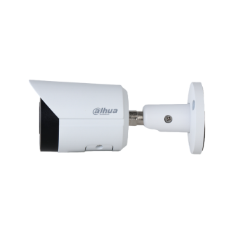DH-IPC-HFW2249SP- S-IL-0360B Dahua Уличная цилиндрическая IP камера, 3.6мм, LED+ИК, 2Мп, PoE, микрофон