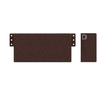 МК-300-СA VIZIT Монтажный кожух для замков VIZIT-ML300M-ХХ и VIZIT-ML305-ХХ