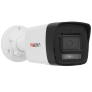 DS-I450M(C) (2.8 mm) HiWatch Уличная цилиндрическая IP камера, 2.8мм, ИК, PoE, 4Мп, микрофон, microSD
