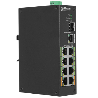 DH-LR2110-8ET-120 Dahua ePoE коммутатор 8-портовый неуправляемый