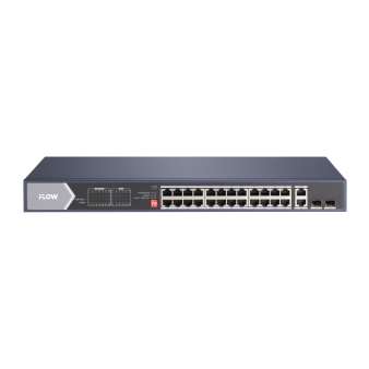 F-SW-EU628HPOE-V iFlow 24-портовый неуправляемый PoE-коммутатор