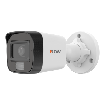 F-IC-1122M(E)(4mm) iFlow Цилиндрическая IP-камера, 2Мп, ИК+LED, микрофон